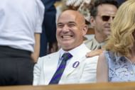 Agassi in the Royal Box at Wimbledon - Source: Getty
